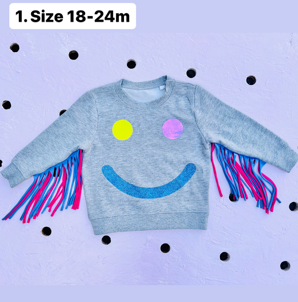 Happy Kids Tees and Sweatshirts - one off - various sizes