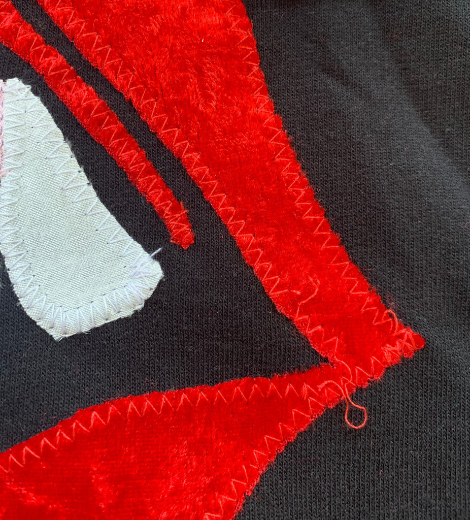 (324) 2nd - Size M - Bite Back Sweatshirt - Classic Red Velvet