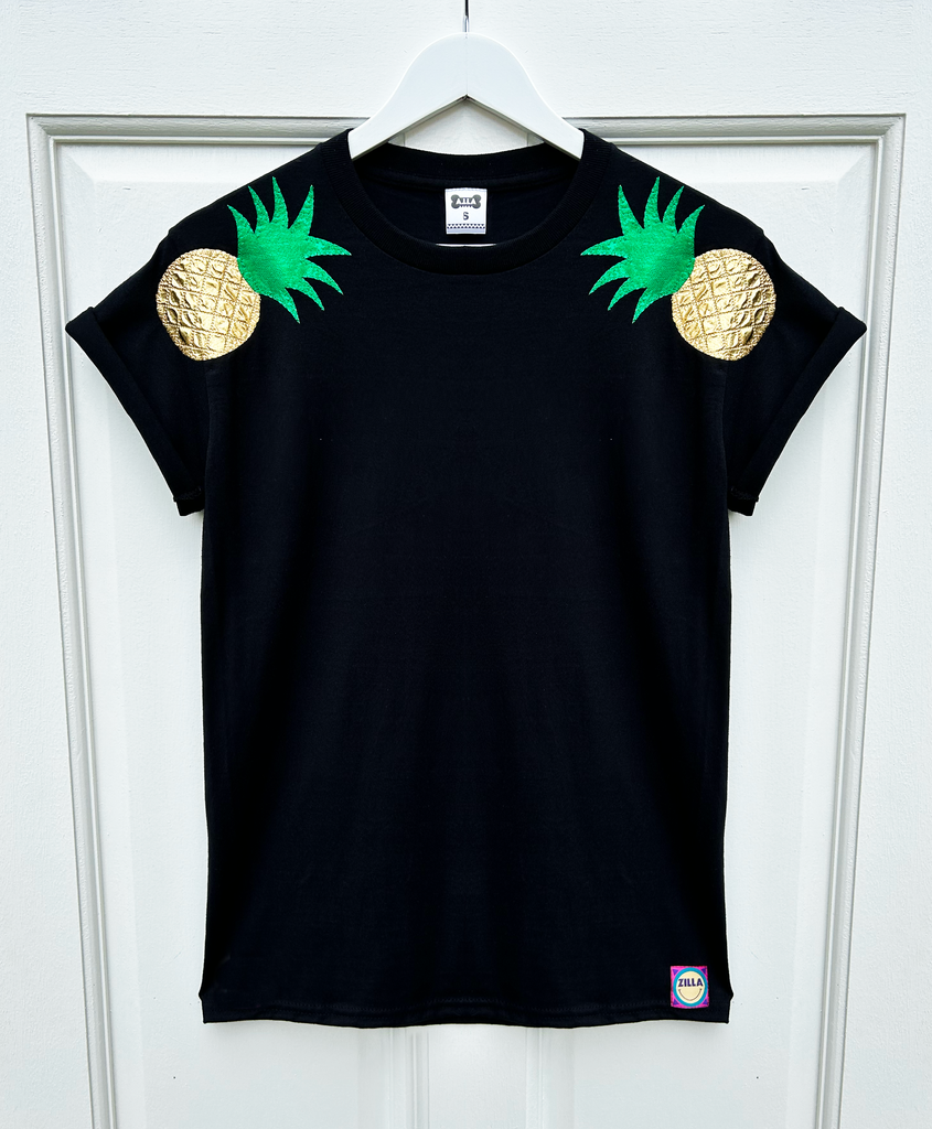 Totally Tropical Unisex Tee - Black