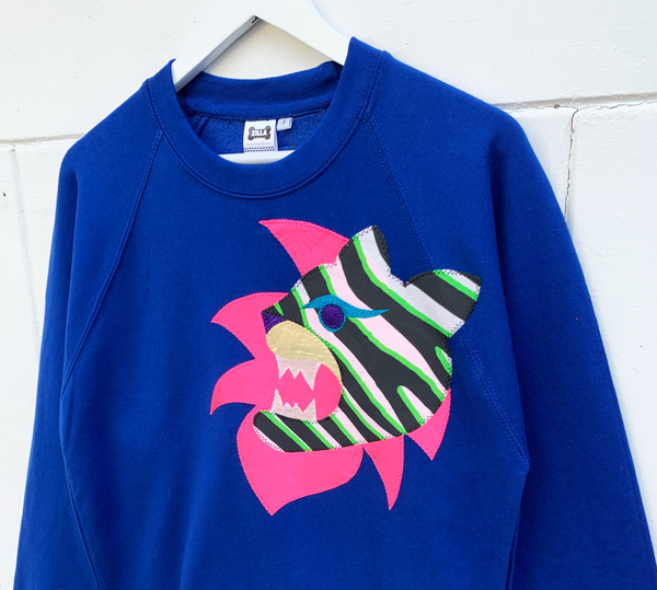 Priscilla Sweatshirt - Blue - various sizes