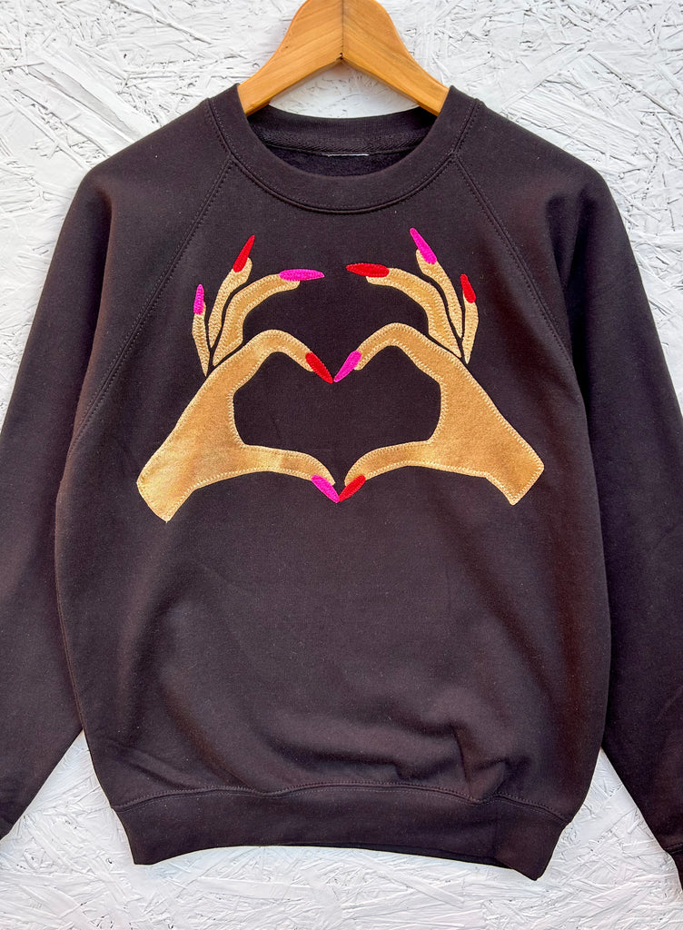 Sample - Size S - Nailed It - Black Unisex fit - Gold, Red and Pink