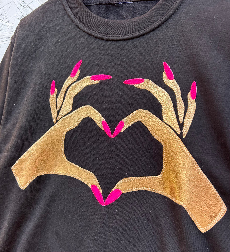 Nailed It - Black Unisex fit - Gold with neon pink