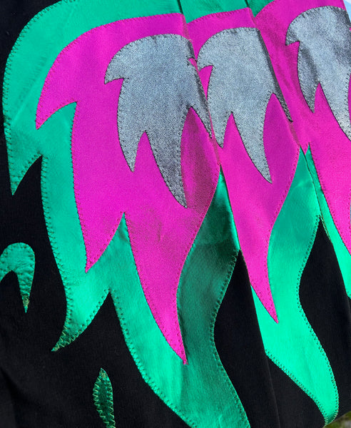 Batwing Phoenix - Green, Pink, Silver
