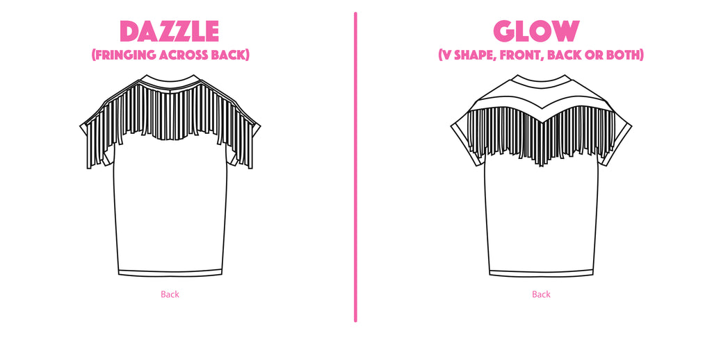 Custom Fringed Unisex Tee