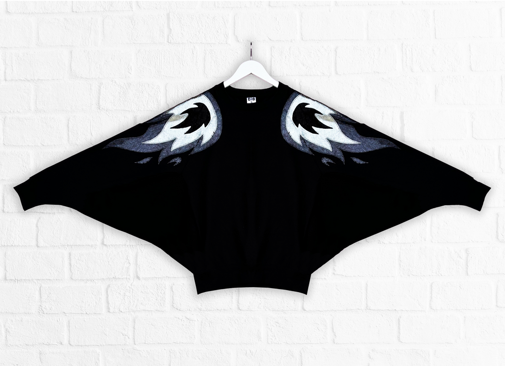 Batwing Phoenix - Black on Black on Black - Just 5XL left