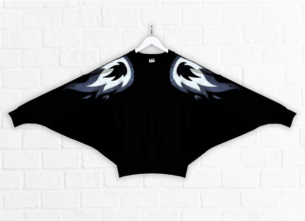 Batwing Phoenix - Black on Black on Black
