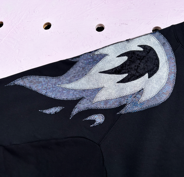Batwing Phoenix - Black on Black on Black