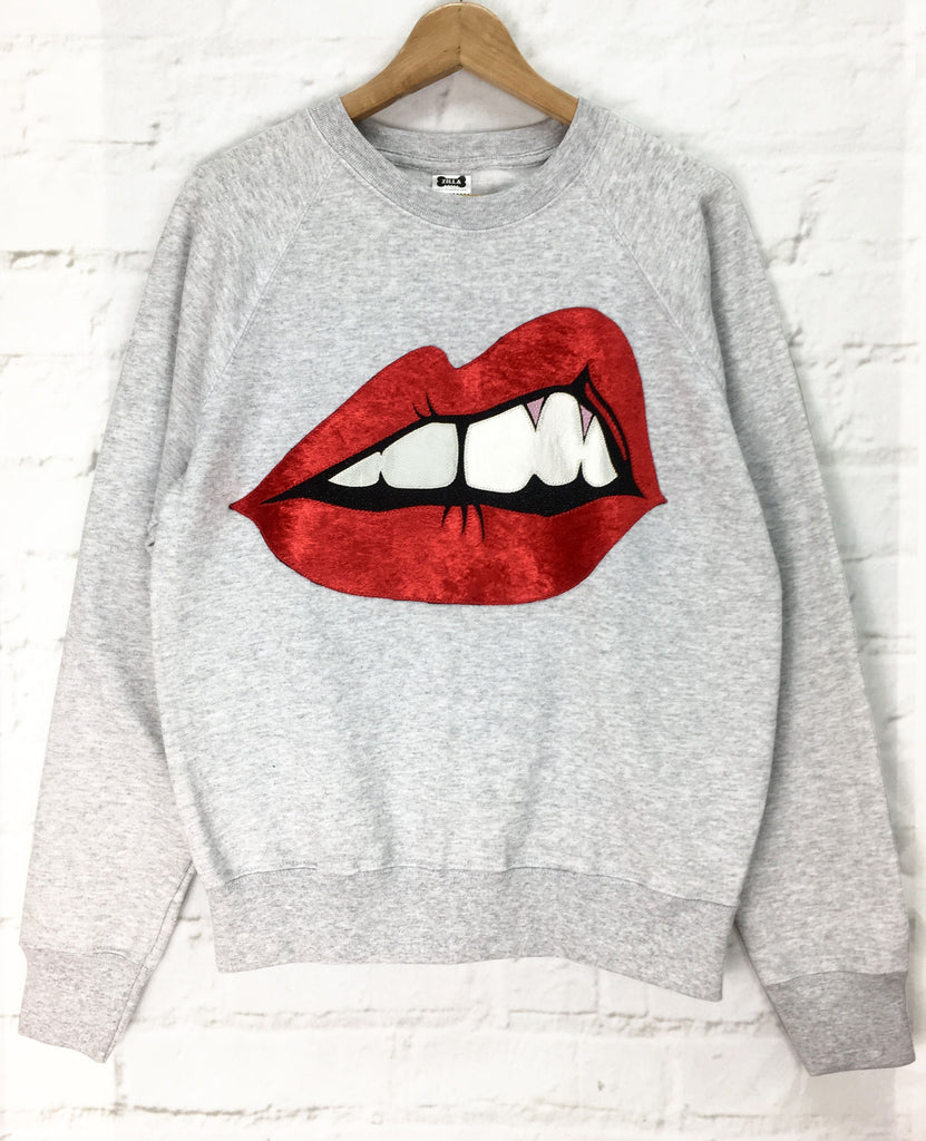 Bite Back Sweatshirt - Classic Red - size S