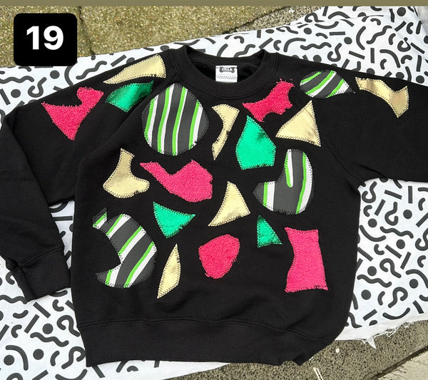 Kids Scrap Happy Sweatshirts - One offs - various sizes