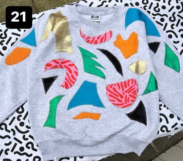 Kids Scrap Happy Sweatshirts - One offs - various sizes