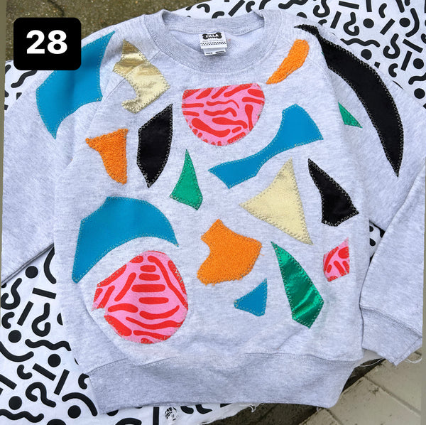 Kids Scrap Happy Sweatshirts - One offs - various sizes