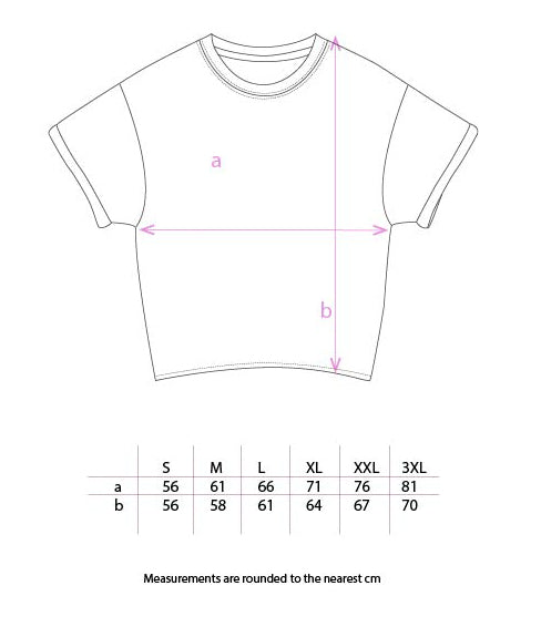 Totally Tropical Oversized Tee - Grey