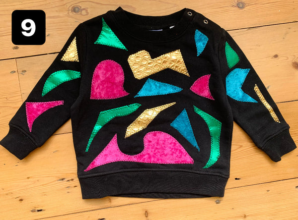 Kids Scrap Happy Sweatshirts - One offs - various sizes