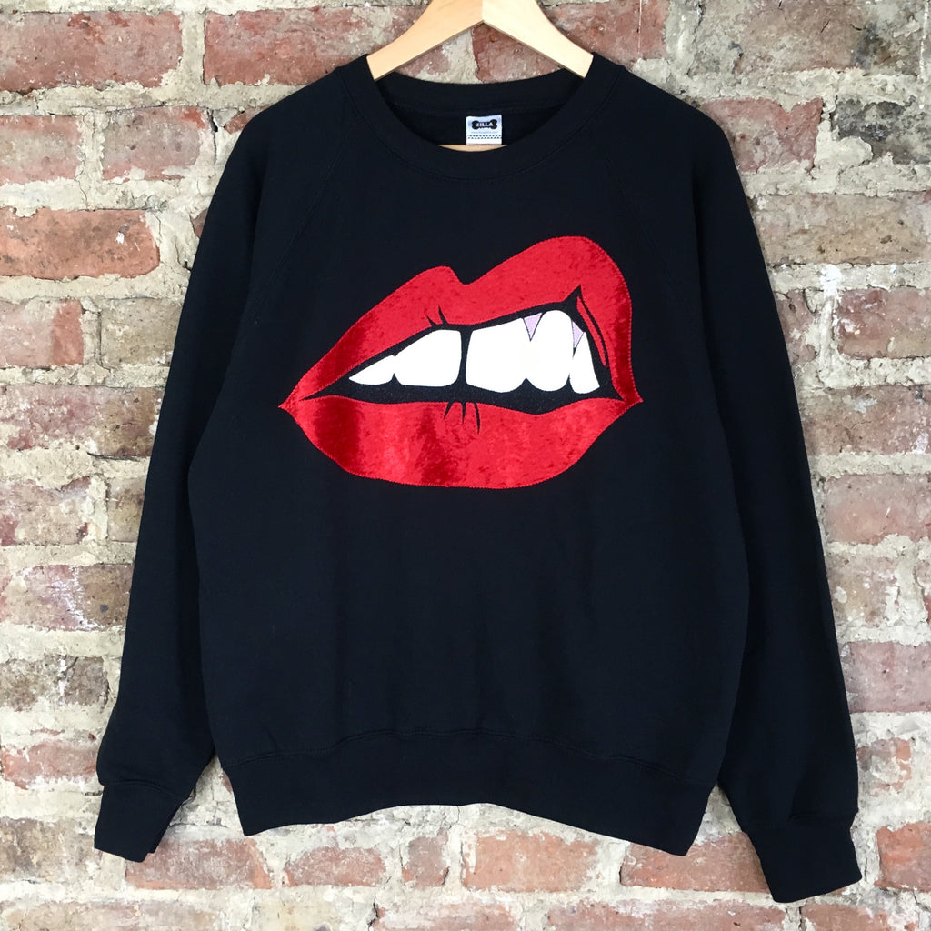 Bite Back Sweatshirt - Classic Red Velvet