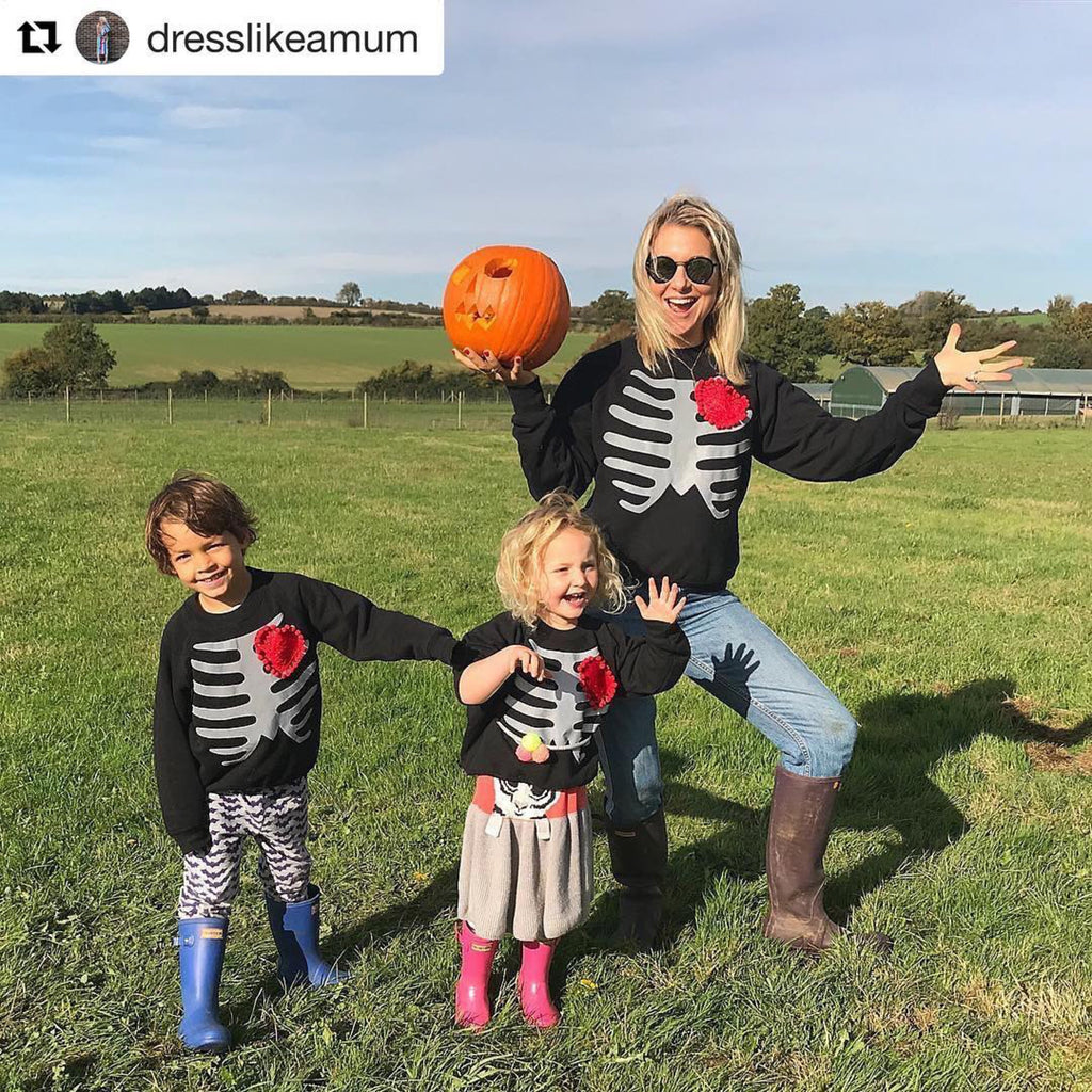 KIDS Dem Bones *Reflective* Sweatshirts