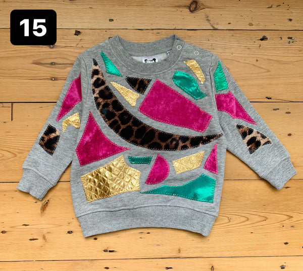 Kids Scrap Happy Sweatshirts - One offs - various sizes