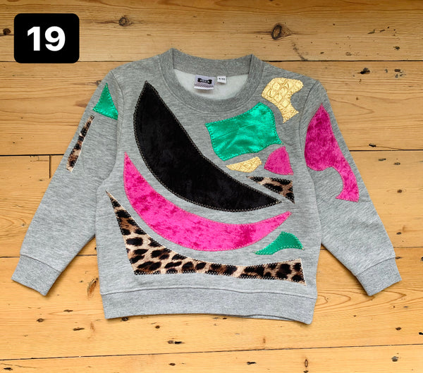 Kids Scrap Happy Sweatshirts - One offs - various sizes