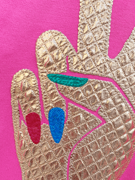 Power Sweatshirt - Candyfloss Pink