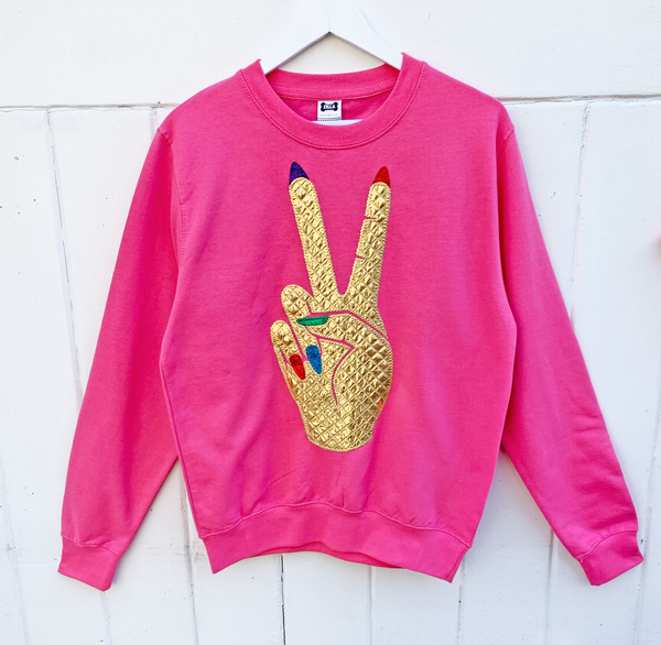 Power Sweatshirt - Candyfloss Pink