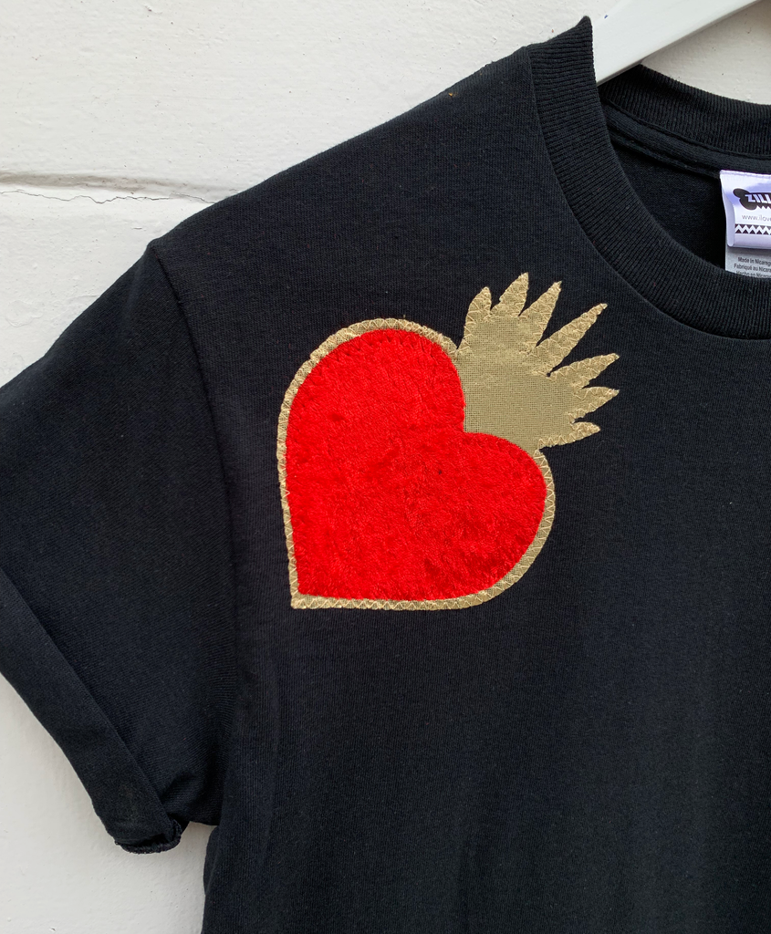 Queenie Tee - Unisex Fit in Black