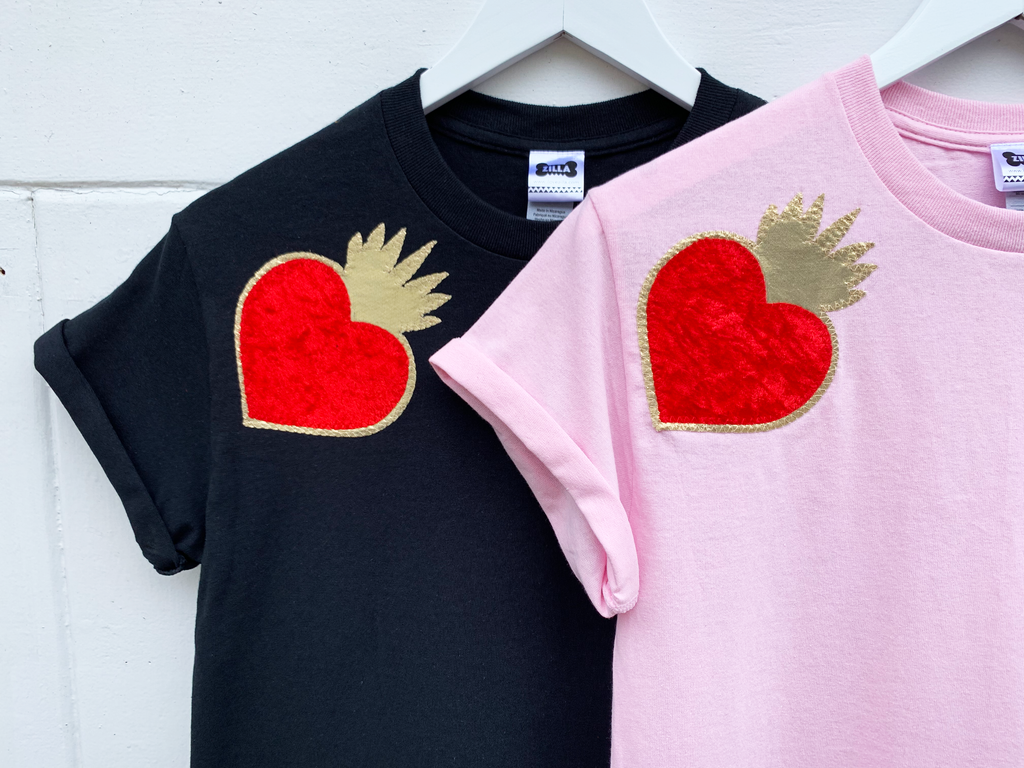 Queenie Tee - Unisex Fit in Pink